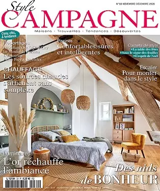 Style Campagne N°30 – Novembre-Décembre 2020  [Magazines]