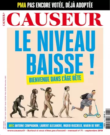 Causeur N°71 – Septembre 2019  [Magazines]