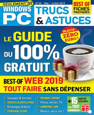 Windows PC Trucs et Astuces N°33 – Mai-Juillet 2019  [Magazines]