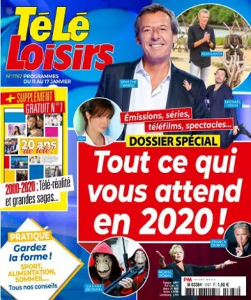 Télé Loisirs - 6 Janvier 2020  [Magazines]