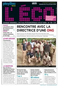 L'ÉCO N.718 - 14 Juin 2024  [Journaux]