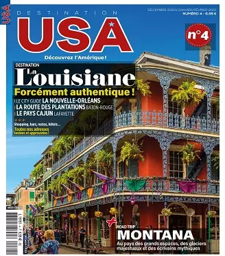 Destination USA N°4 – Décembre 2020-Février 2021  [Magazines]