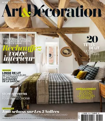 Art et Décoration N°574 – Janvier-Février 2023  [Magazines]