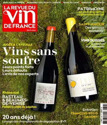 La Revue Du Vin De France N°654 – Octobre 2021  [Magazines]