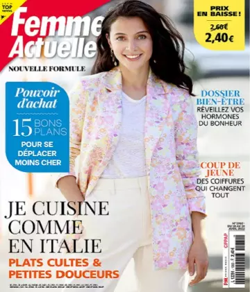 Femme Actuelle N°1960 Du 18 au 24 Avril 2022  [Magazines]