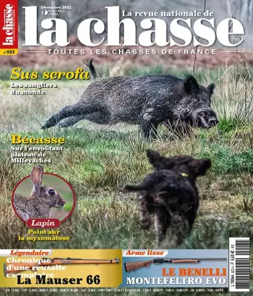 La Revue Nationale De La Chasse N°903 – Décembre 2022  [Magazines]