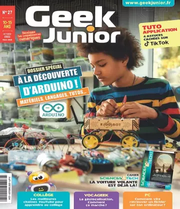 Geek Junior N°27 – Octobre 2022  [Magazines]