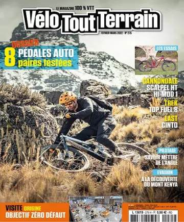 Vélo Tout Terrain N°275 – Février-Mars 2022  [Magazines]