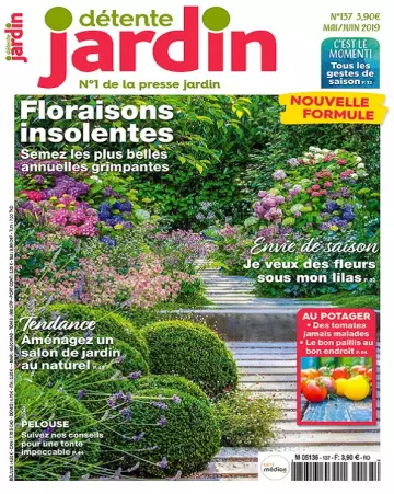 Détente Jardin N°137 – Mai-Juin 2019  [Magazines]