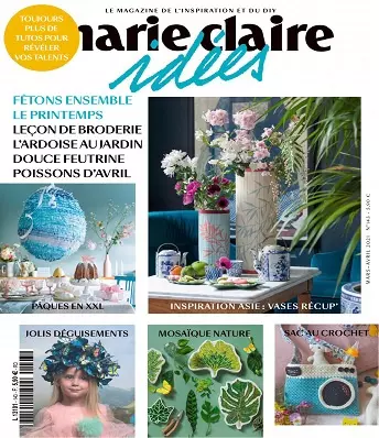 Marie Claire Idées N°143 – Mars-Avril 2021  [Magazines]