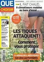 Que Choisir N°571 – Juillet-Août 2018  [Magazines]