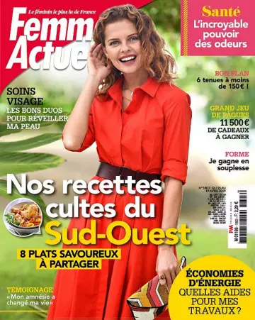 Femme Actuelle N°1803 Du 15 au 21 Avril 2019  [Magazines]