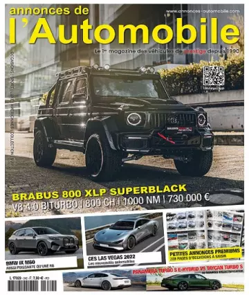 Annonces Automobile N°342 – Février 2022  [Magazines]