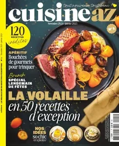 CuisineAZ - Novembre 2024 - Janvier 2025  [Magazines]