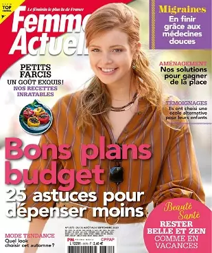 Femme Actuelle N°1875 Du 31 Août 2020  [Magazines]