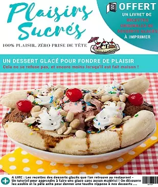 Plaisirs Sucrés N°8 Du 12 Août 2020  [Magazines]