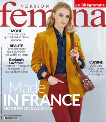 Version Femina N°1076 Du 14 au 20 Novembre 2022  [Magazines]