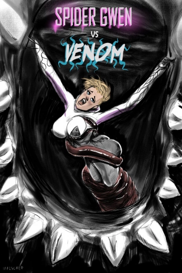 Venom's Kiss #1 - Spider-Gwen vs Venom  [Adultes]