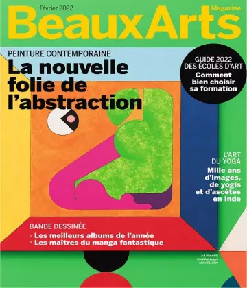 Beaux Arts Magazine N°452 – Février 2022  [Magazines]