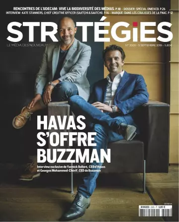 Stratégies N°2005 Du 5 Septembre 2019  [Magazines]