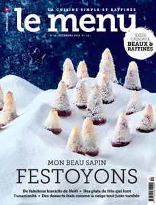 le menu Édition française - Décembre 2024  [Magazines]