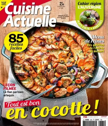 Cuisine Actuelle N°385 – Février 2023  [Magazines]