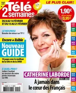 Télé 2 Semaines - 2 Février 2025  [Magazines]