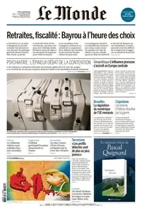 Le Monde du Mardi 14 Janvier 2025  [Journaux]