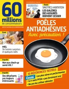 60 Millions de Consommateurs - Février 2025  [Magazines]