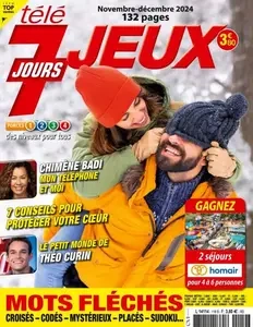 Télé 7 Jours Jeux - Novembre-Décembre 2024  [Magazines]