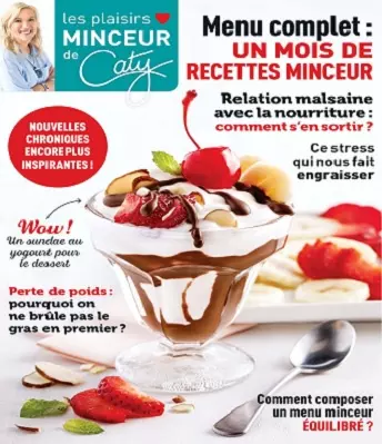 Les Plaisirs Minceur De Caty N°5 – Février 2021  [Magazines]