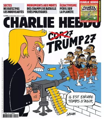 Charlie Hebdo N°1581 Du 9 au 15 Novembre 2022  [Journaux]