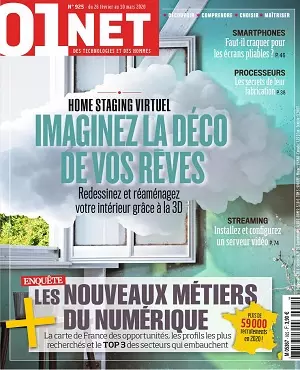 01Net N°925 Du 26 Février au 10 Mars 2020  [Magazines]