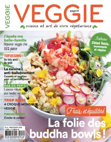 Esprit Veggie N°8 – Printemps 2019  [Magazines]