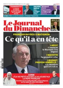 Le Journal du dimanche N.4066 - 16 Décembre 2024  [Journaux]