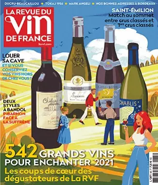 La Revue Du Vin De France N°645 – Novembre 2020  [Magazines]