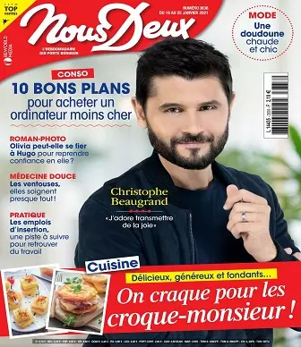 Nous Deux N°3838 Du 19 Janvier 2021  [Magazines]