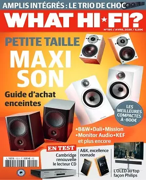 What Hi-Fi N°190 – Avril 2020  [Magazines]