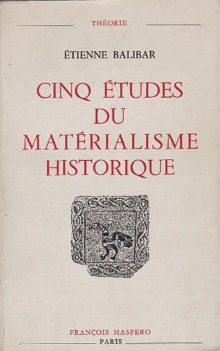 Cinq études du matérialisme historique (Théorie)  [Livres]