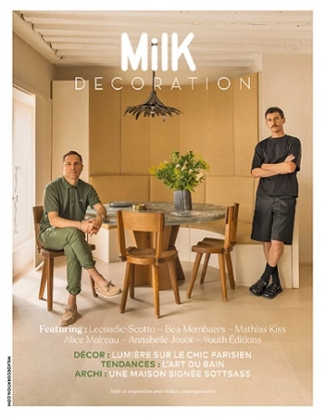 MilK Décoration N°46 – Septembre-Octobre 2023  [Magazines]