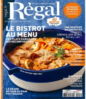 Régal N°103 – Septembre-Octobre 2021  [Magazines]