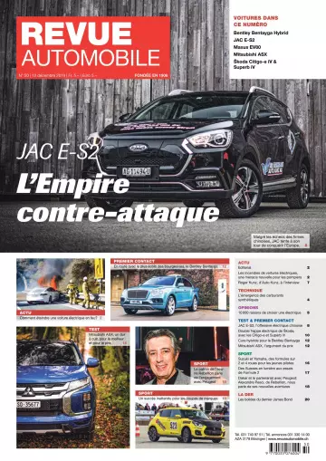 Revue Automobile - 12 Décembre 2019  [Magazines]