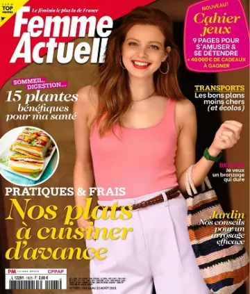 Femme Actuelle N°1925 Du 16 au 22 Août 2021  [Magazines]