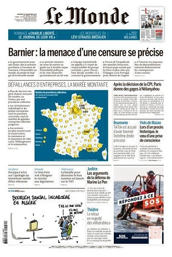 Le Monde du 29 Novembre 2024  [Journaux]