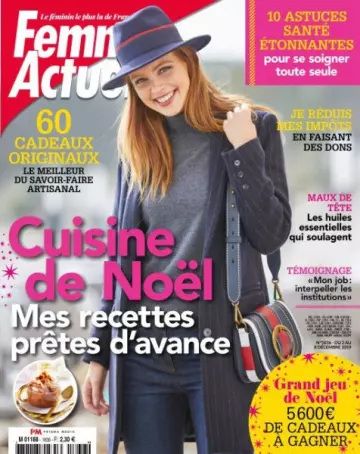 Femme Actuelle - 2 Décembre 2019  [Magazines]