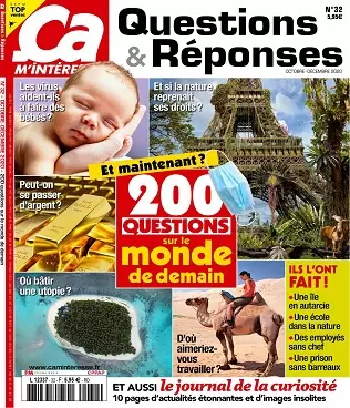 Ça M’Intéresse Questions et Réponses N°32 – Octobre-Décembre 2020  [Magazines]