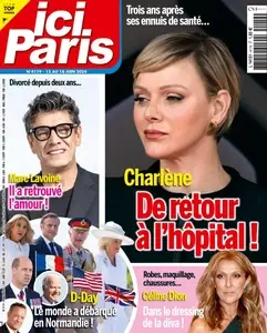 Ici Paris N.4119 - 12 Juin 2024  [Magazines]