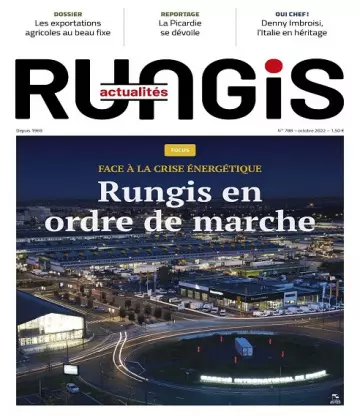 Rungis Actualités N°788 – Octobre 2022  [Magazines]