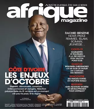 Afrique Magazine N°409 – Octobre 2020  [Magazines]