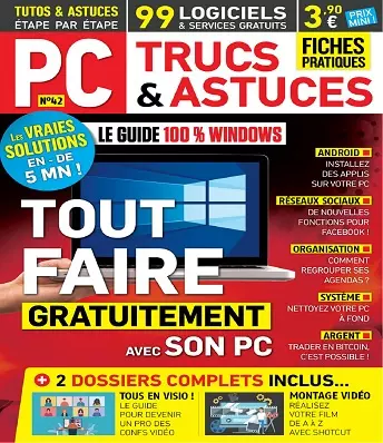 PC Trucs et Astuces N°42 – Mars-Mai 2021  [Magazines]